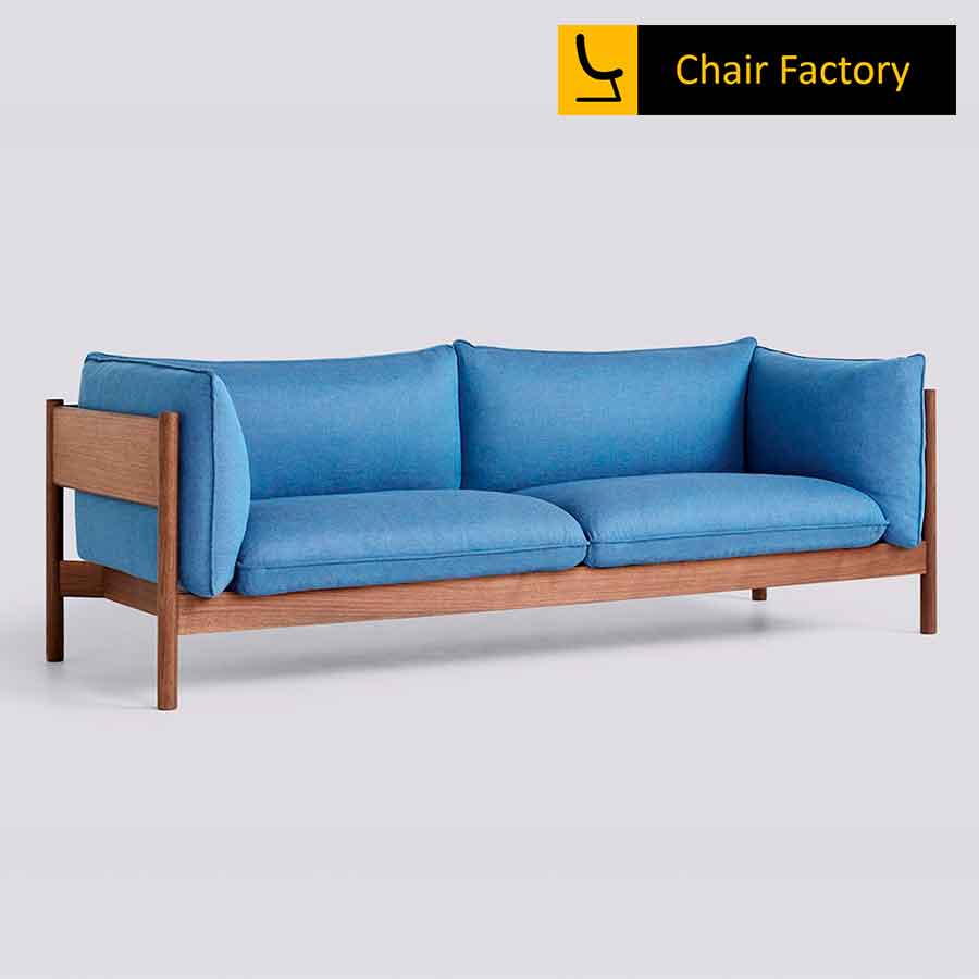 Elementa Woodwok Blue  Designer Sofa