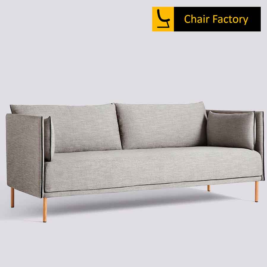 Origio Highbacked 2 Seater Grey Designer Sofa