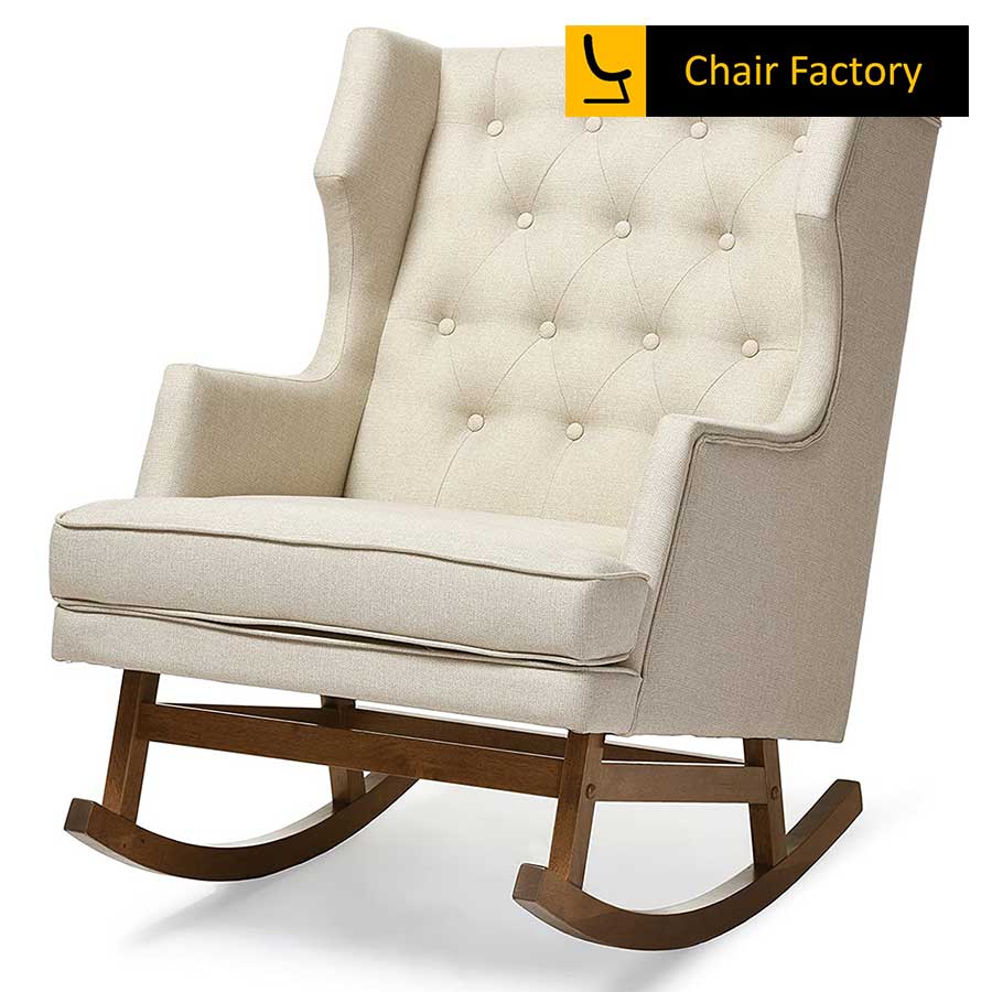 Humoking Cream Rocking Chair
