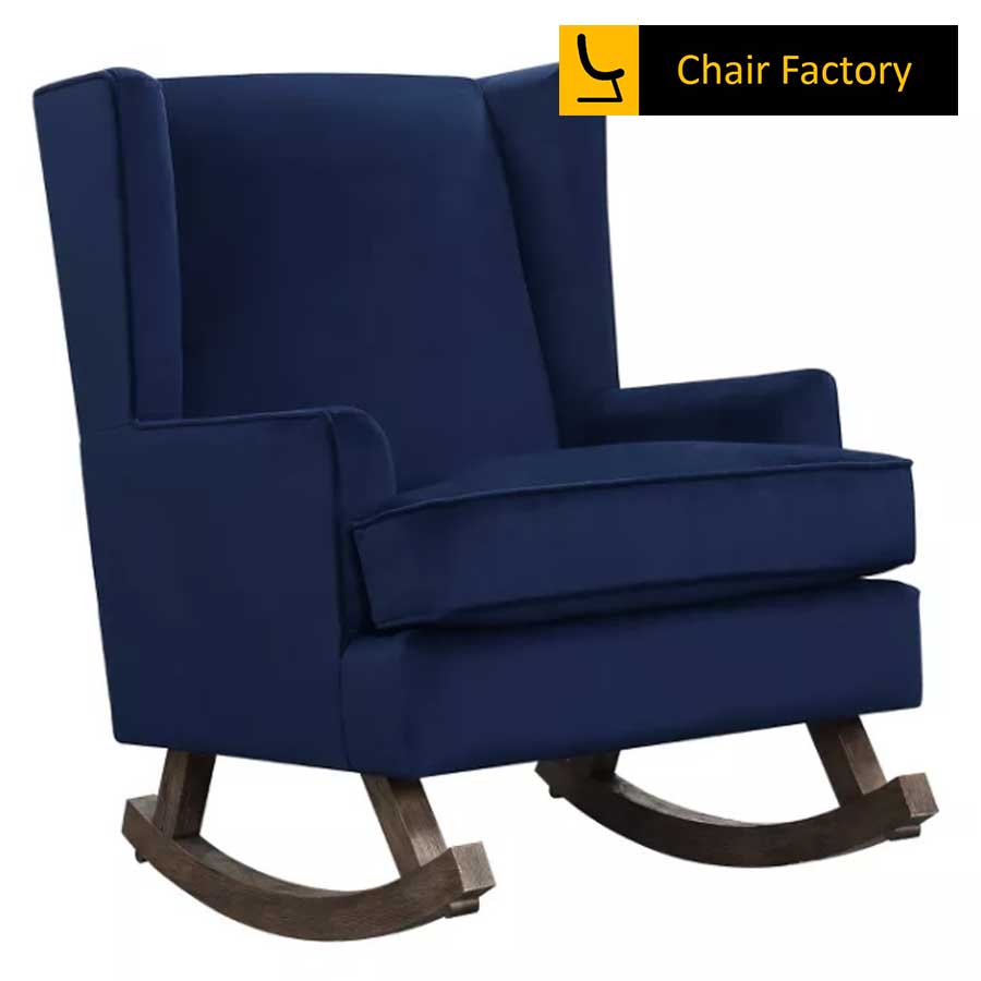 repeat Navy Blue Rocking Chair