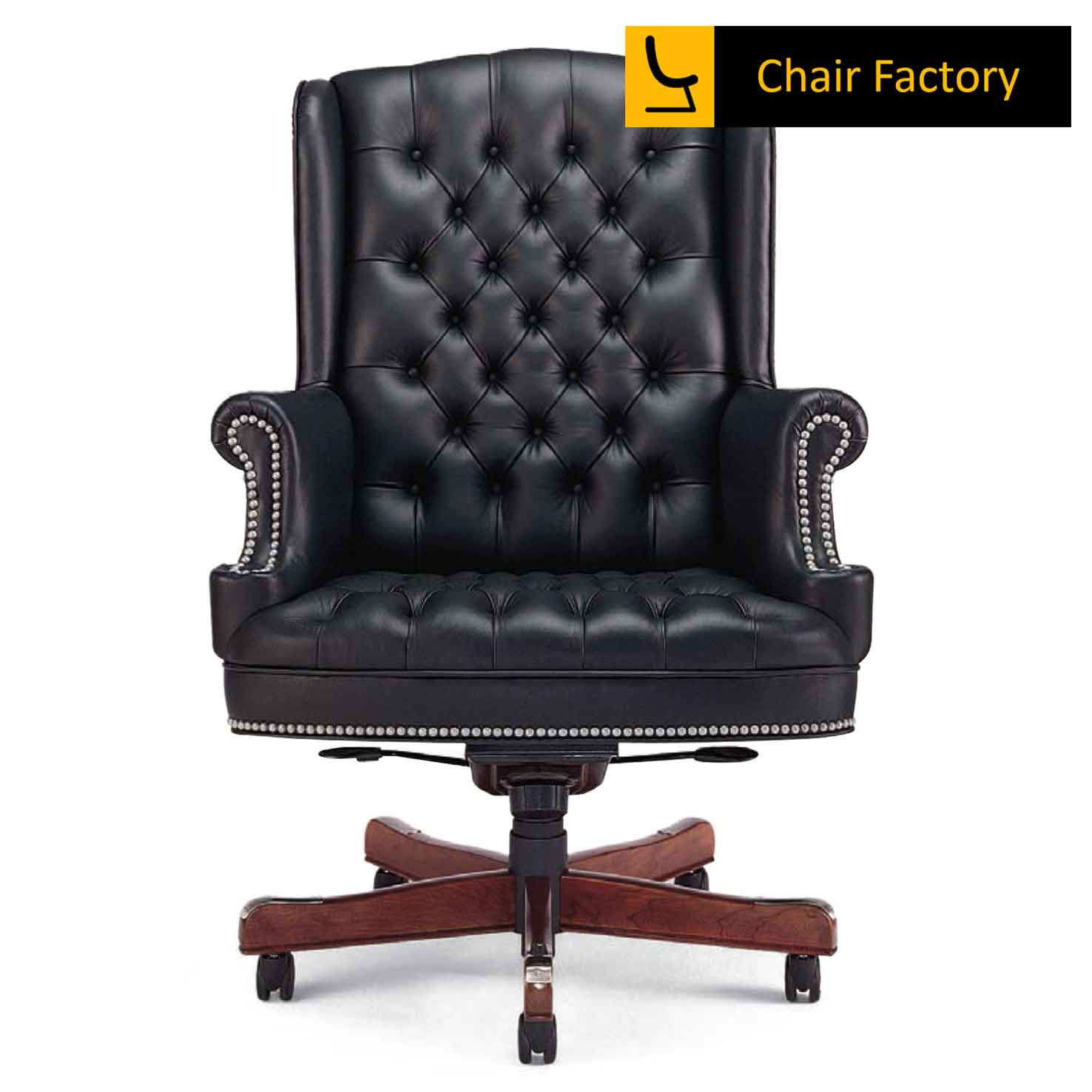 Callisto 100% Genuine Leather Chair