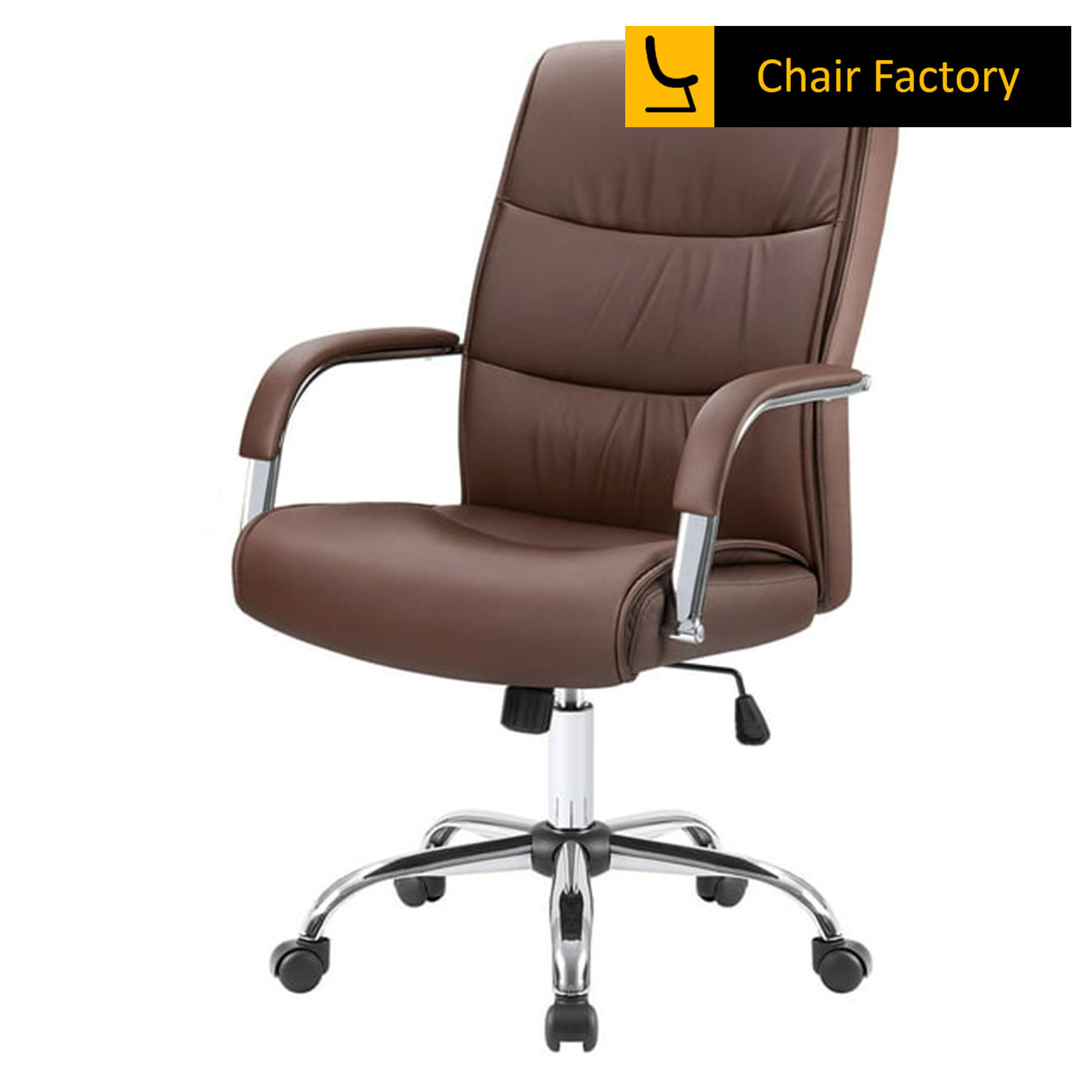 BAREND leather high back chair