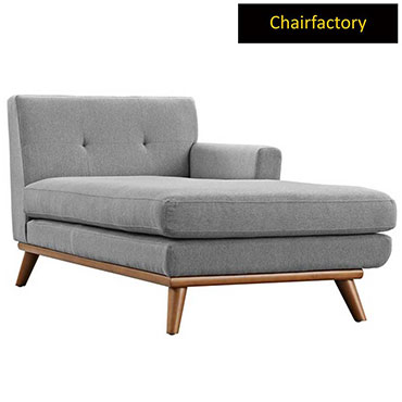 Chiado Grey Chaise Lounge