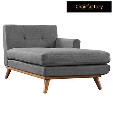 Chiado Dark Grey Chaise Lounge
