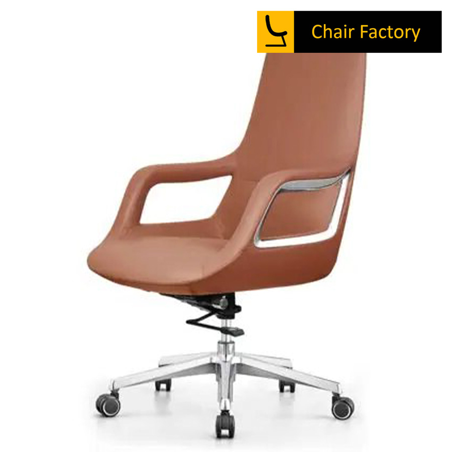 Ignatio Mid Back Imported Faux Leather Chair
