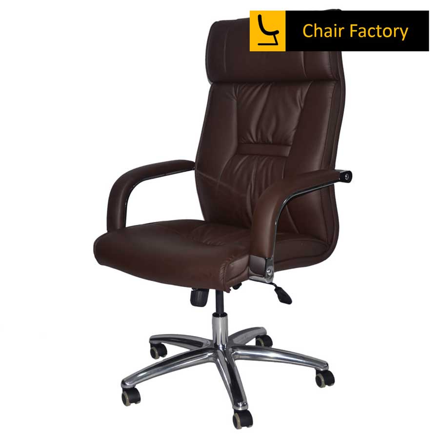 Bito High Back Imported Faux Leather Chair 