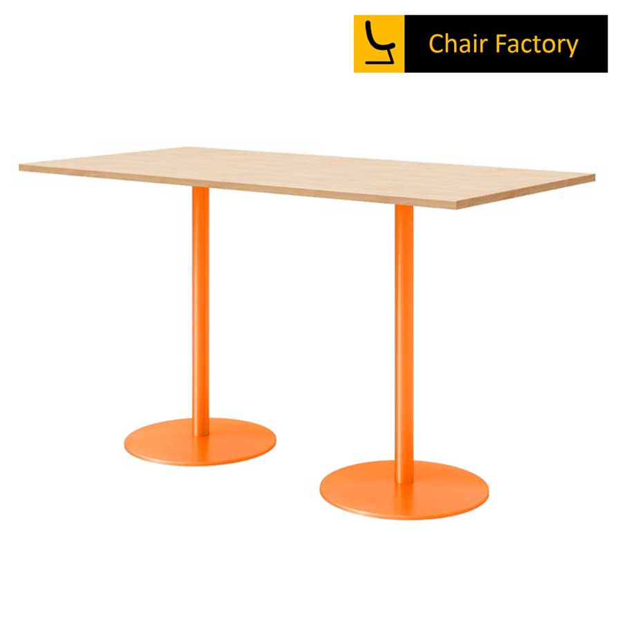 Cleyo Orange Bar Table 