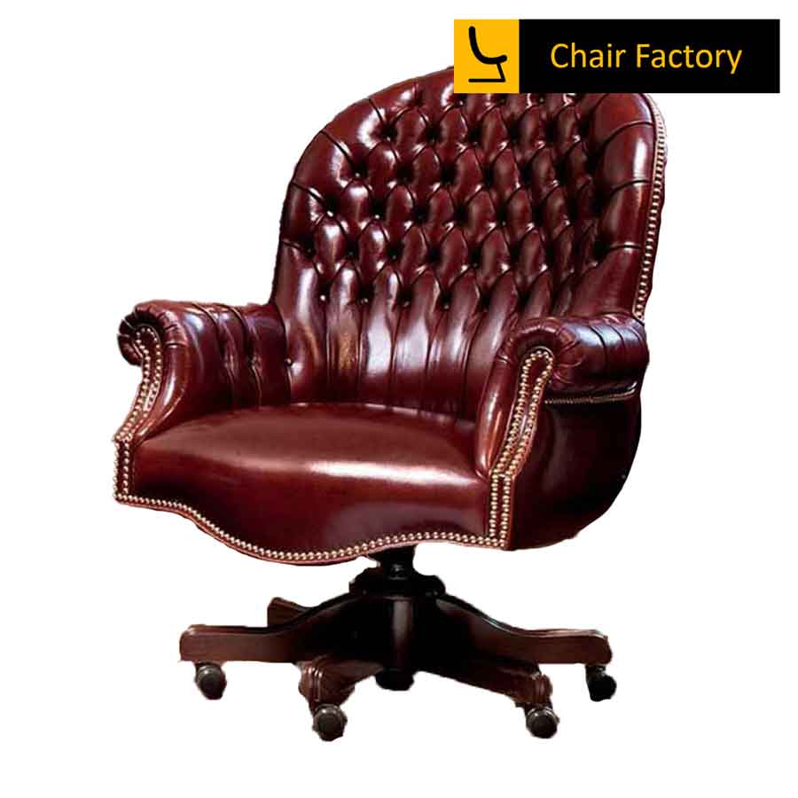 Commander 100% Genuine Leather Chair
