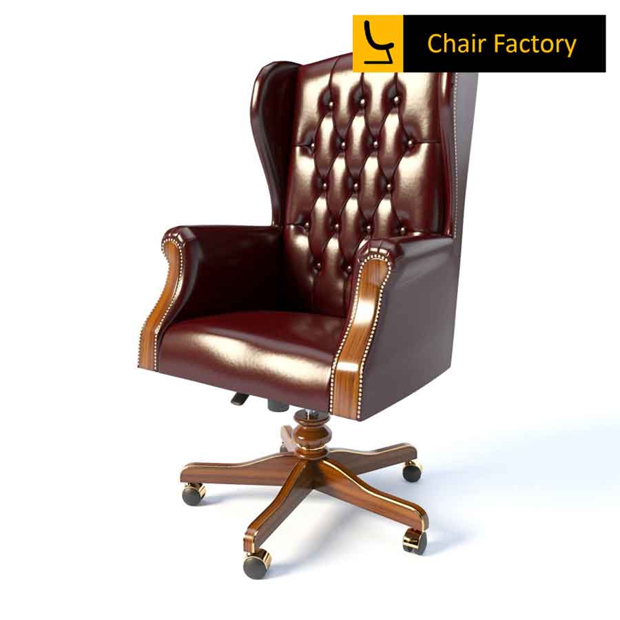 Magnimus 100% Genuine Leather Chair