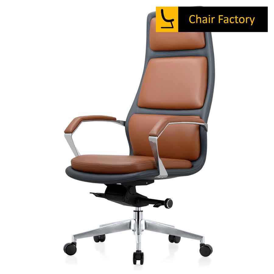 MUSCOVY HIGH BACK CONFERENCE LEATHER CHAIR