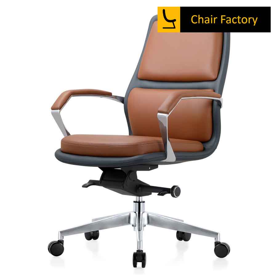 MUSCOVY MID BACK CONFERENCE LEATHER CHAIR