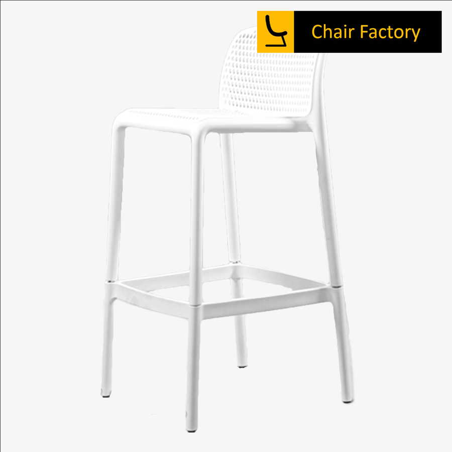 MABLE white High Counter Bar Stool