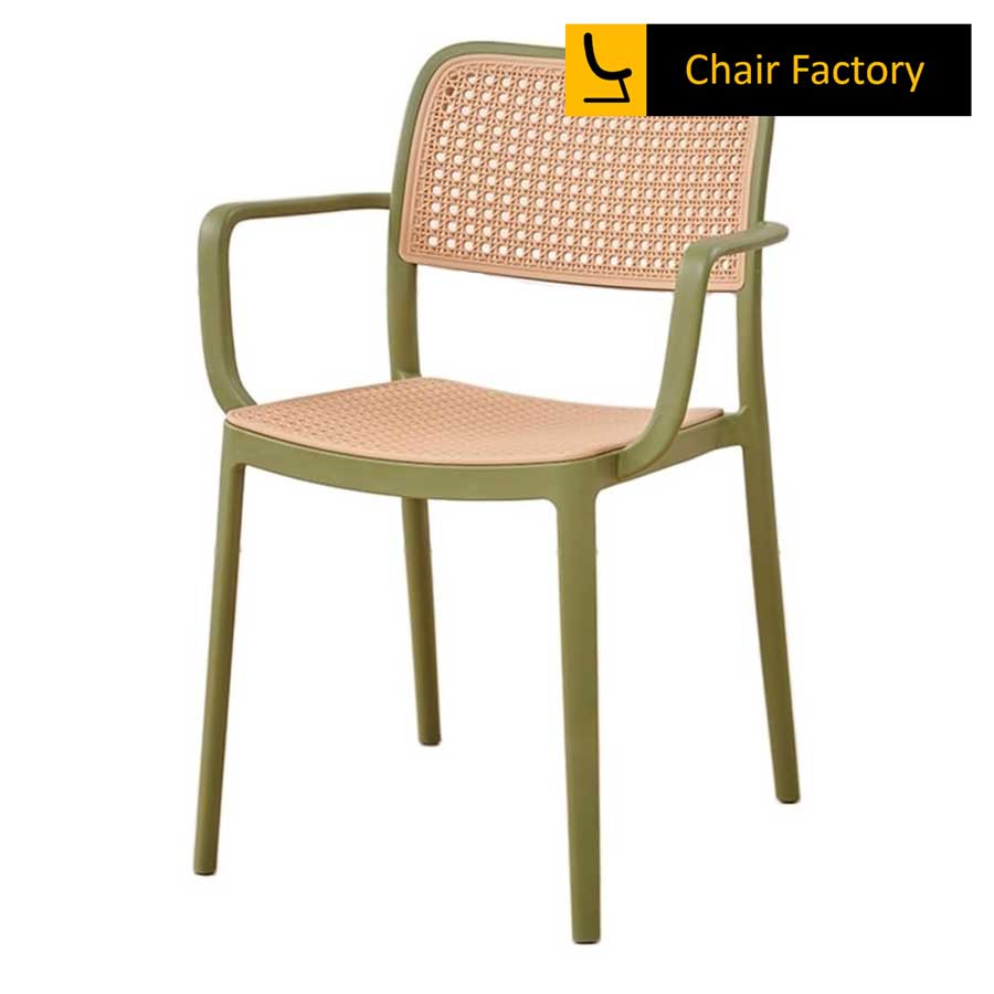 Mace Green Cafe Chair With Arms