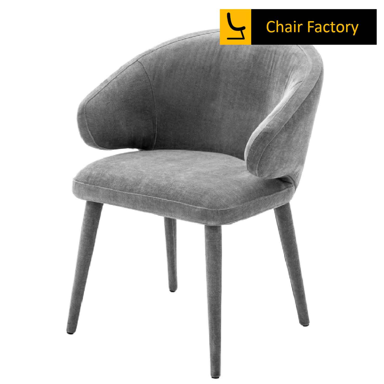 monacelli  gray dining chair 