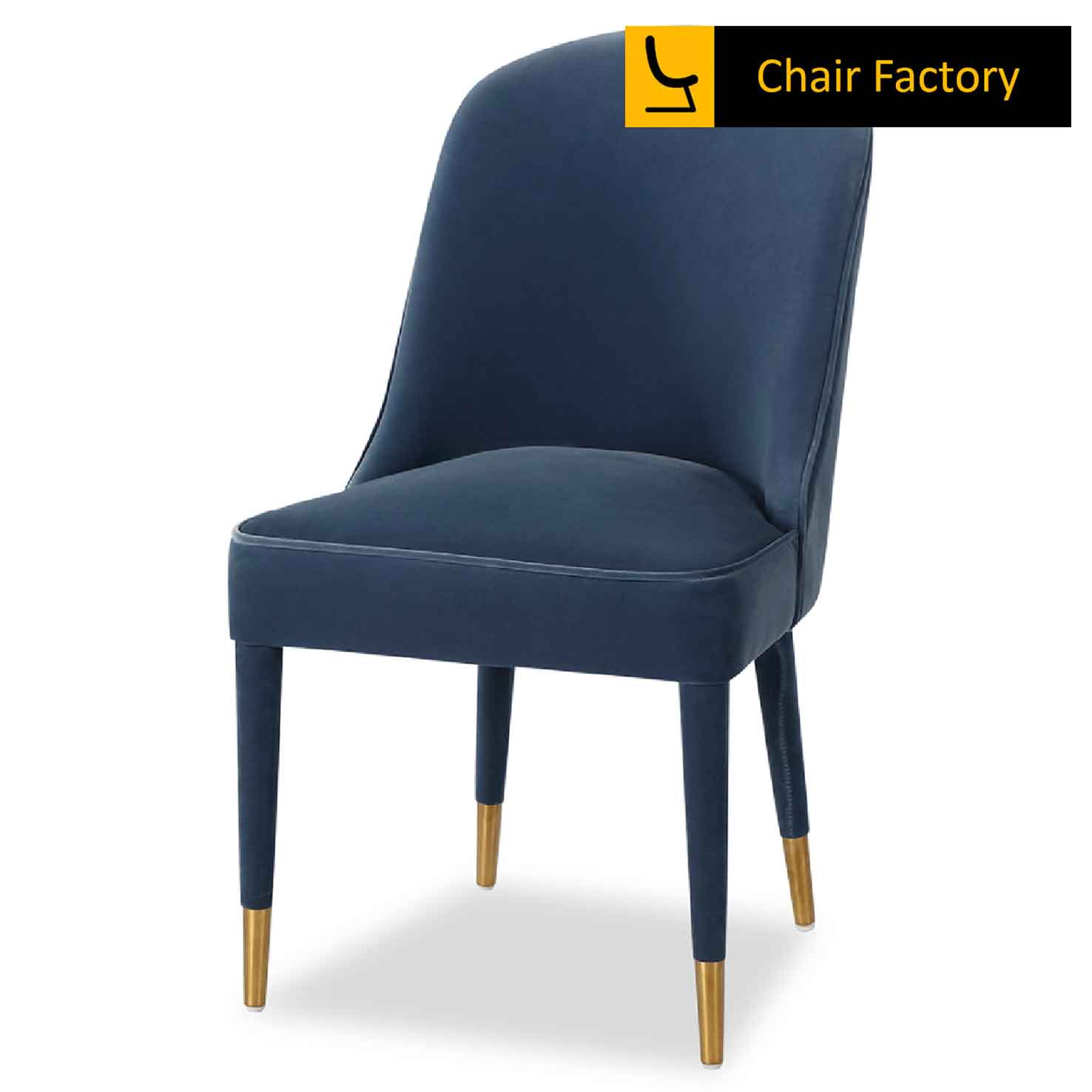 nivolet navy blue dining chair 