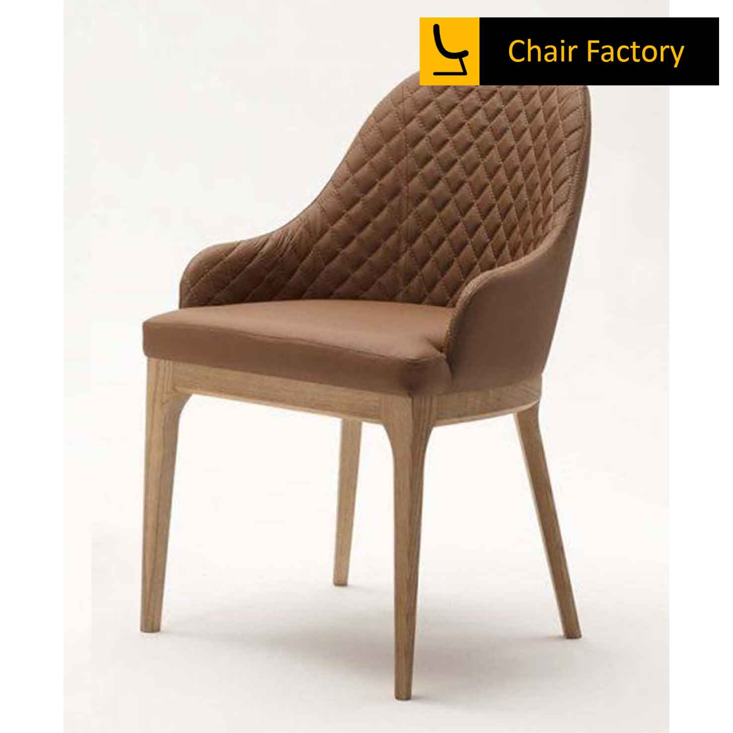 pironii  brown dining chair 