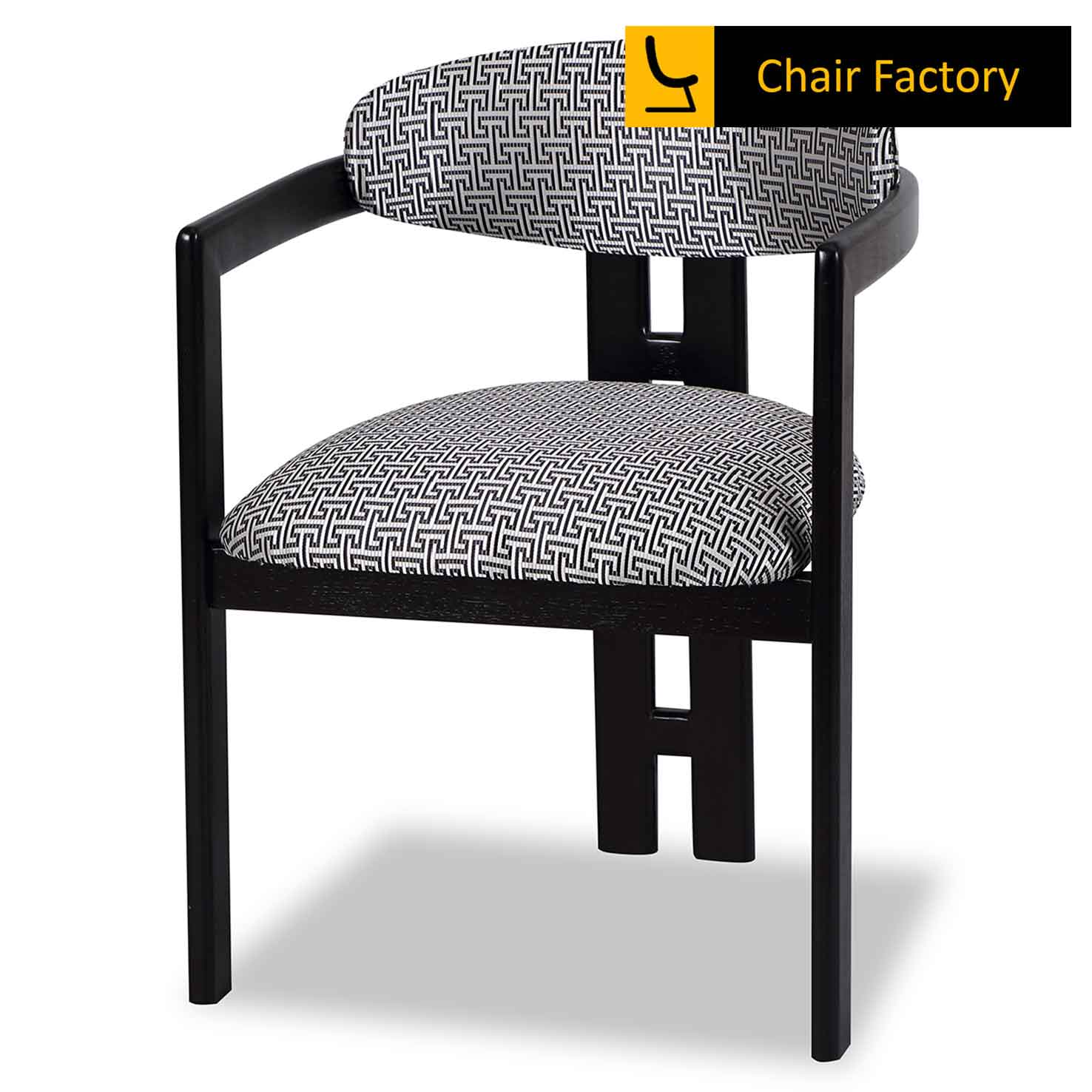retoka black dining chair