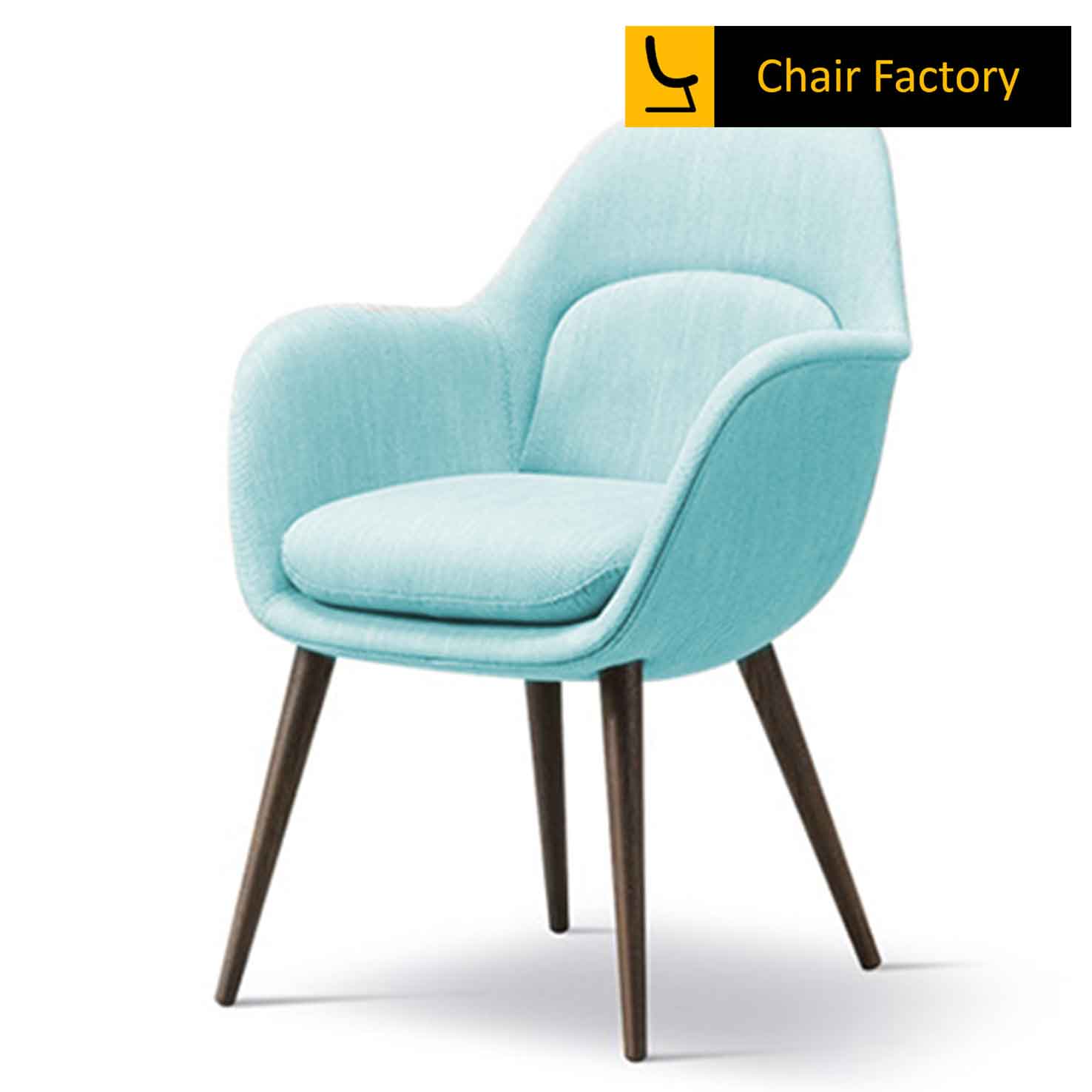 swoon blue dining chair