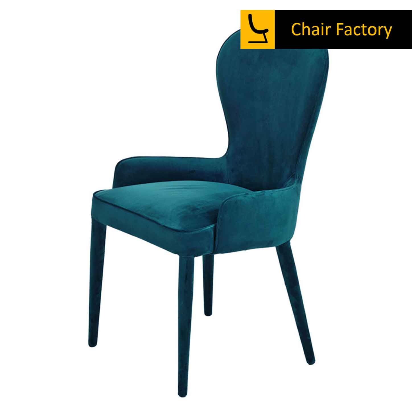Ambre navy blue Dining Chair