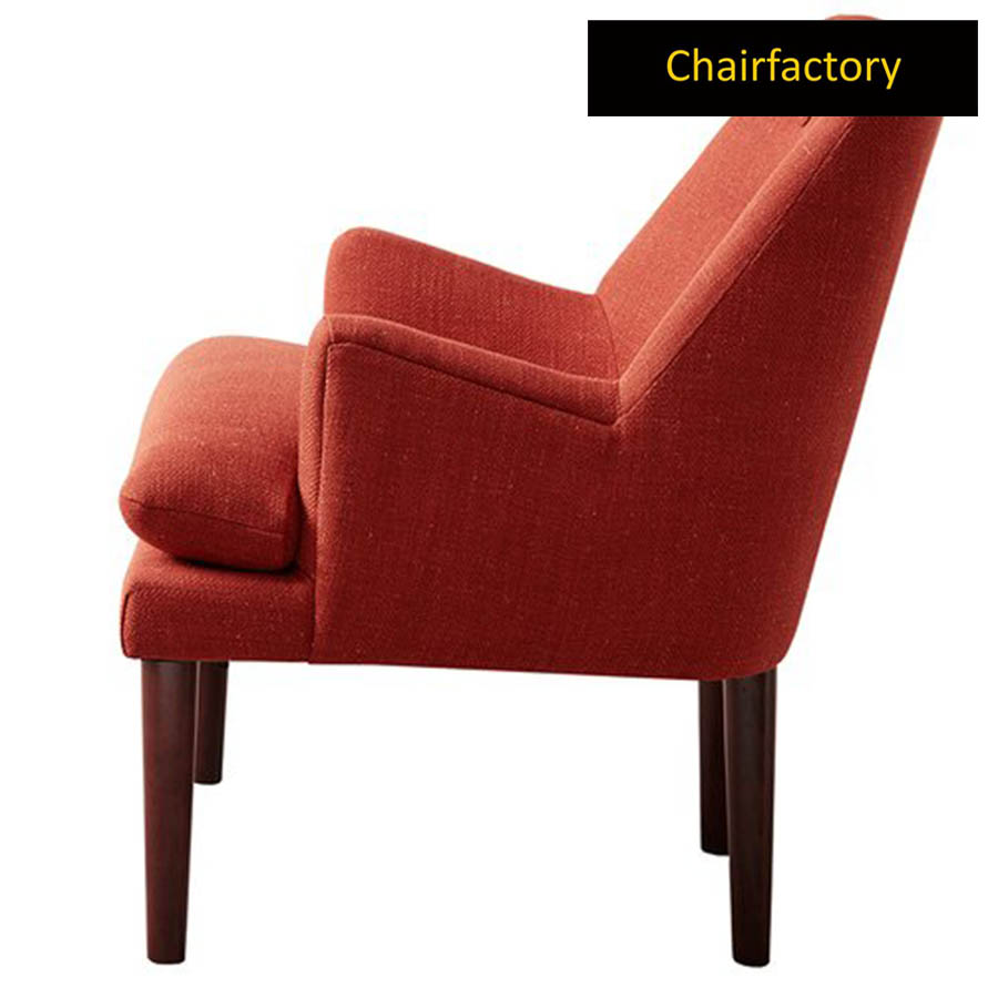 Elisha Orange Accent Chair