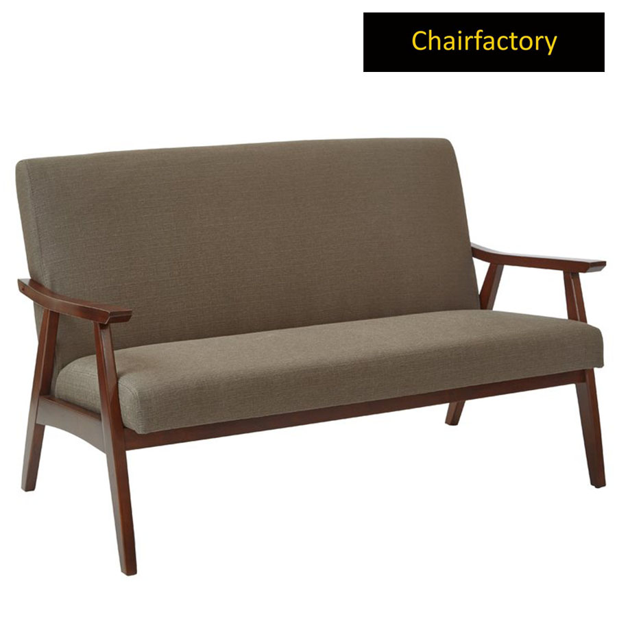 Charcoal Falsa 2 Seater Sofa