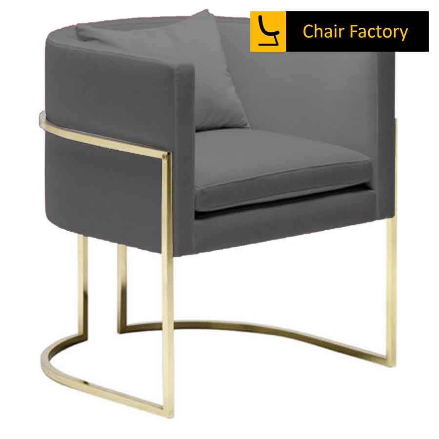 Katsochis Grey Lounge Chair