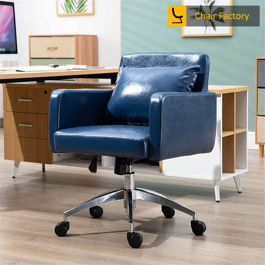 Lanark Blue Designer Chair